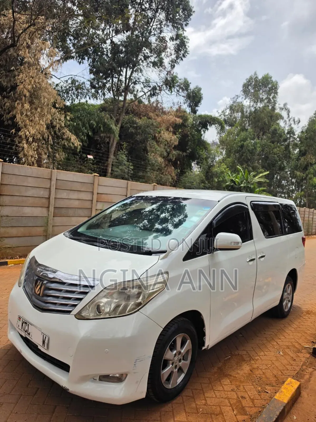 Toyota Alphard 2010 White