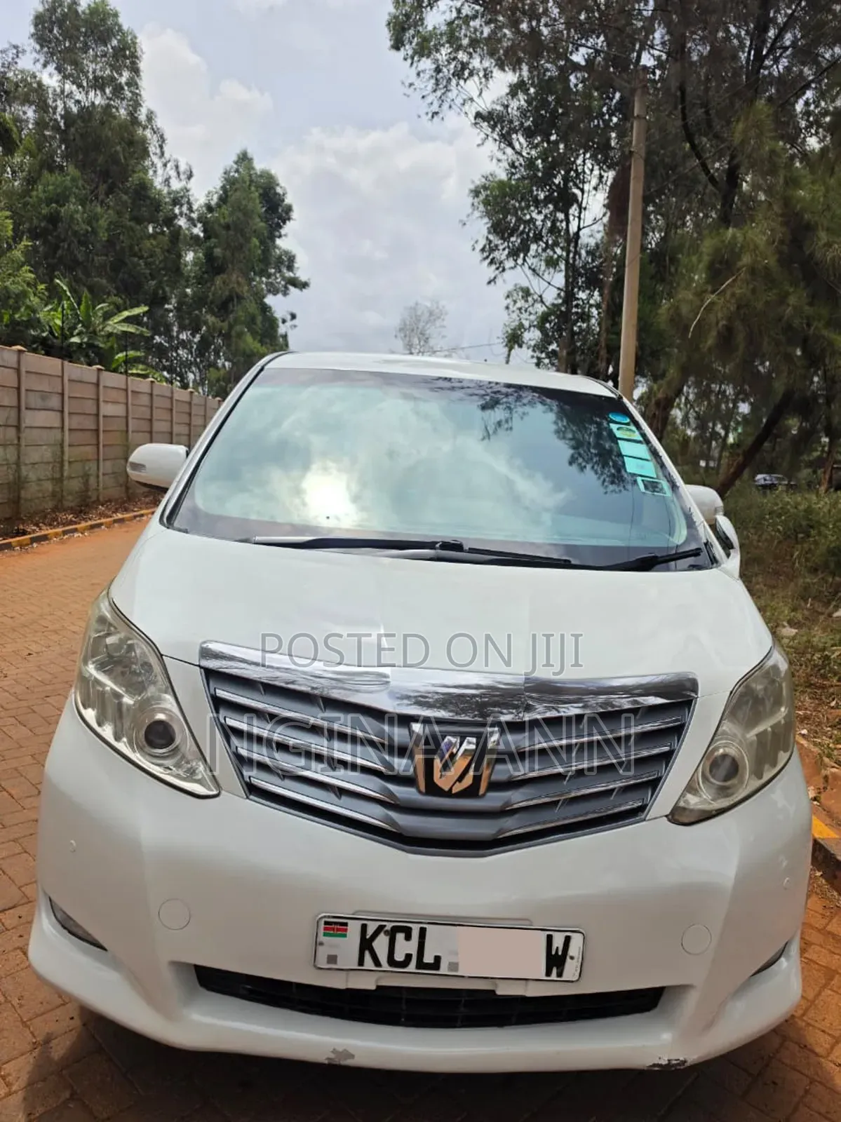 Toyota Alphard 2010 White