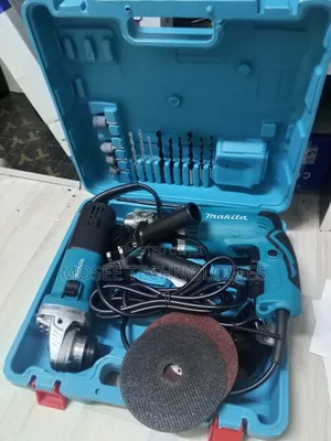 Makita Angle Grinder & Drill Combo