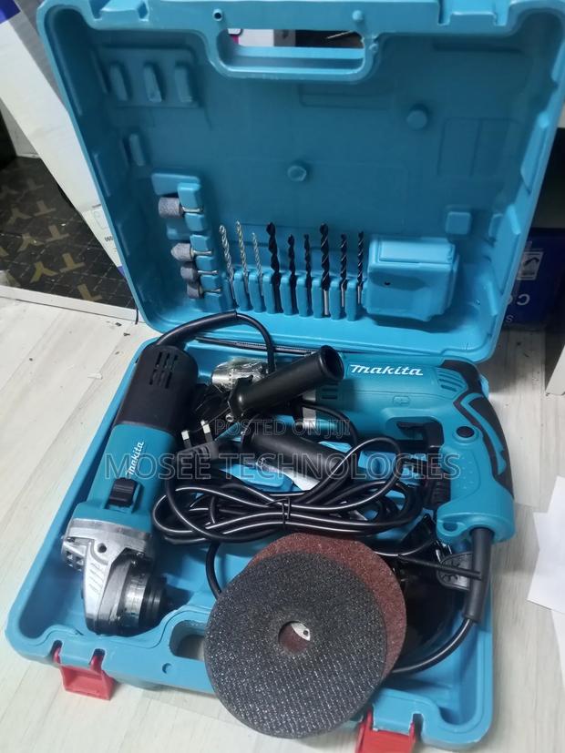 Makita Angle Grinder & Drill Combo - main view