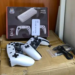 M22 4K Retro Game Stick With 30000+ Games and 2 Controllers