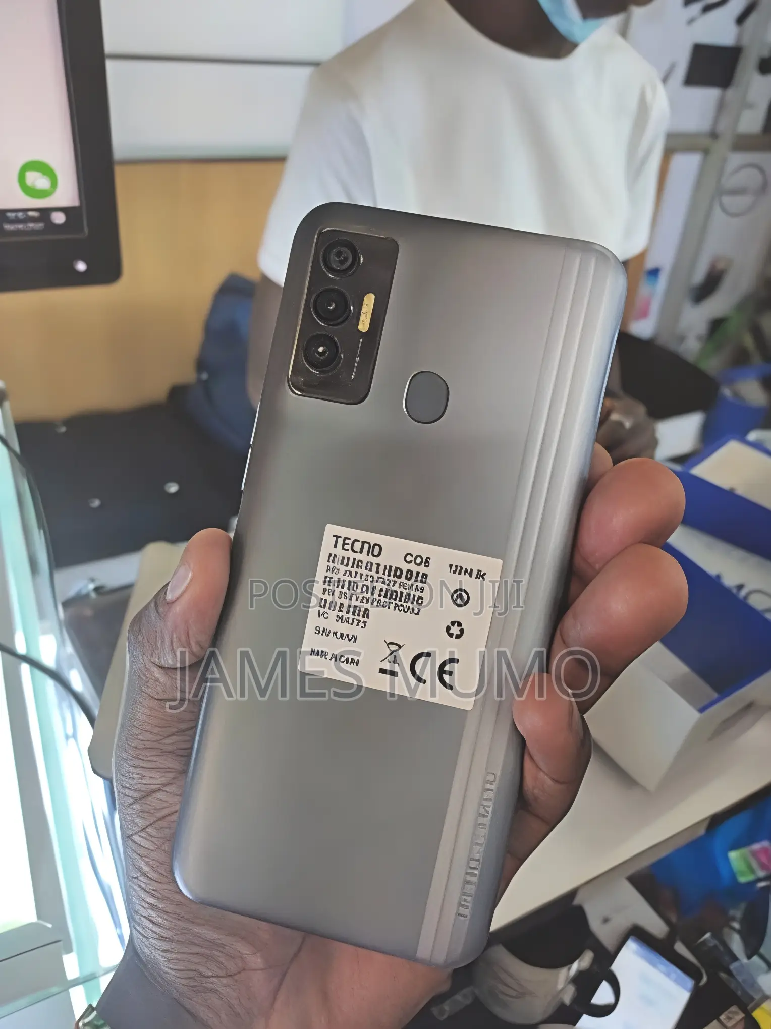 Tecno Camon 18i 128 GB Black