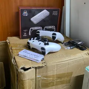 M22 Retro Game Stick With 30000+ Games and Dual Wireless Controllers