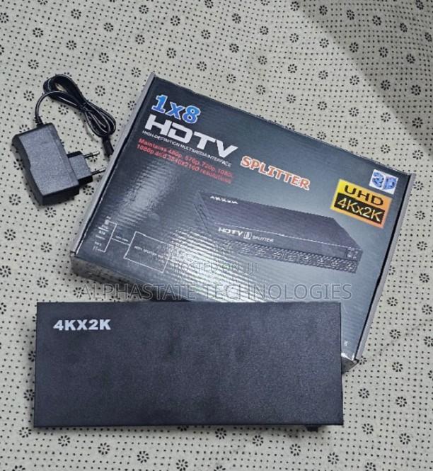 1 × HDMI Input 8 × HDMI Outputs Splitter - main view