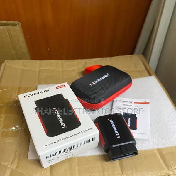 KDIAG Konnwei OBD2 Diagnostic Reader With Bluetooth Wireless Access