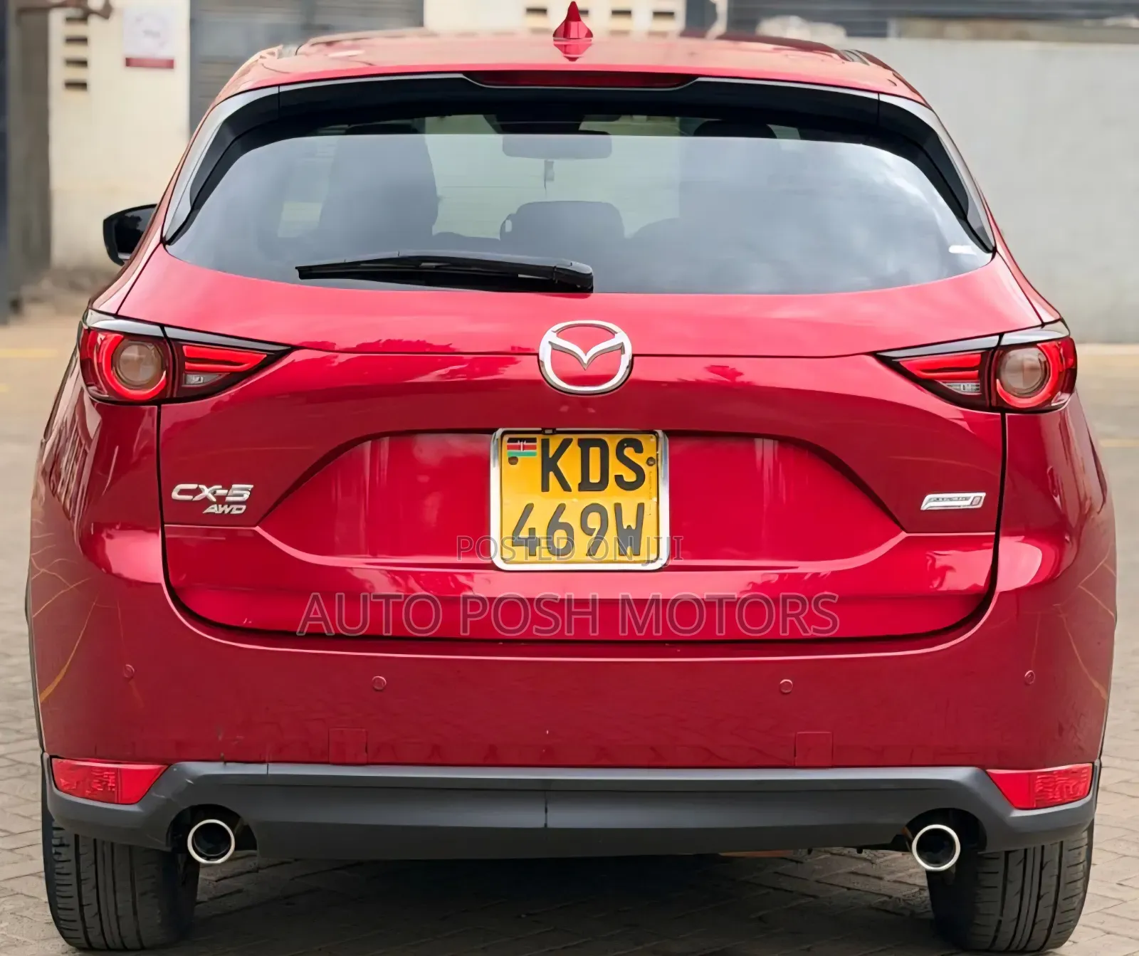 Mazda CX-5 2017 Maroon