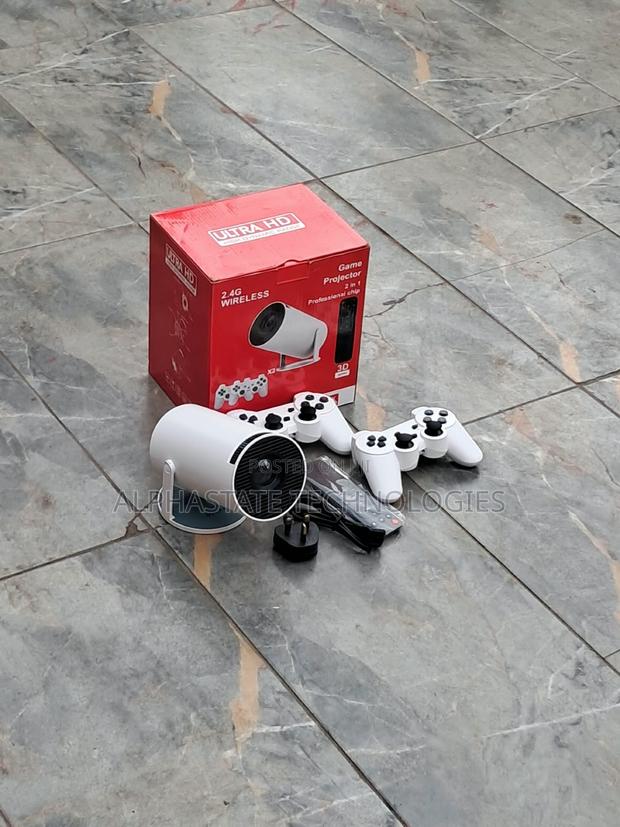 Hy300 Gaming Projector With 2 Wireless Controllers - main view