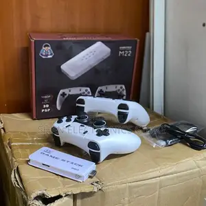 M22 Retro Gaming Console With 64GB Storage and 2 Wireless Gamepads