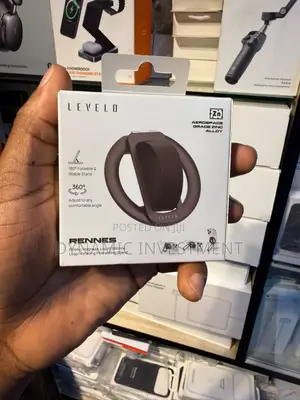 Levelo Rennes Magnetic Rotating Phone/Phone Case Ring Stand/Holder