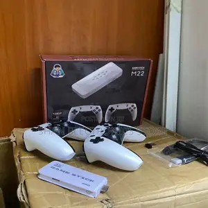 M22 Game Stick With 52 Emulators, 4K HDMI and Dual Controllers
