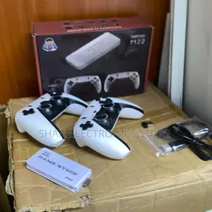 M22 TV Game Stick With 30000+ Games and Plug and Play Setup