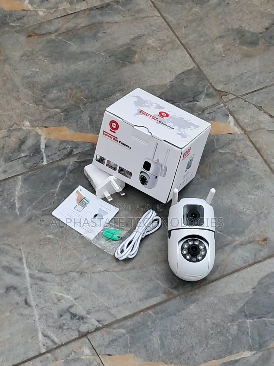 Smart Net WiFi PTZ Security Camera With Dual Lens