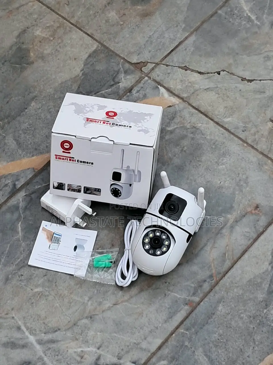 V380 Pro Smart Net Outdoor CCTV Camera With Two Antennas