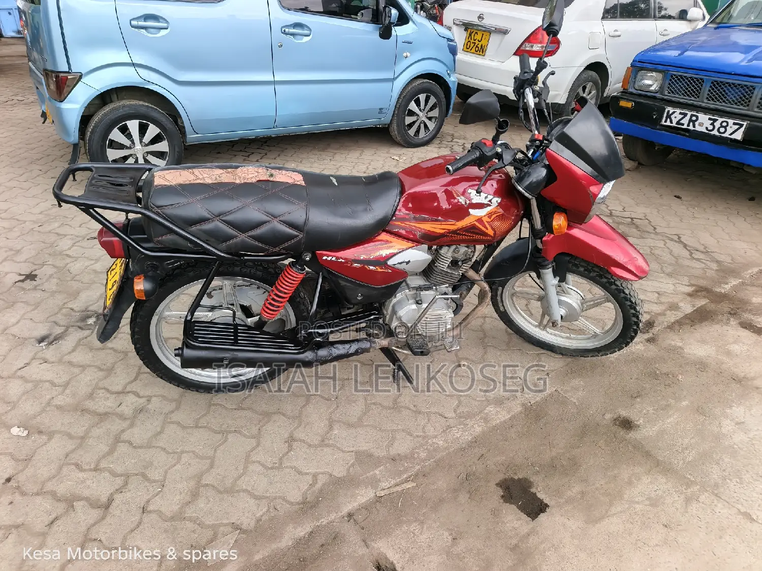 TVS HLX Plus ES 2022 Red