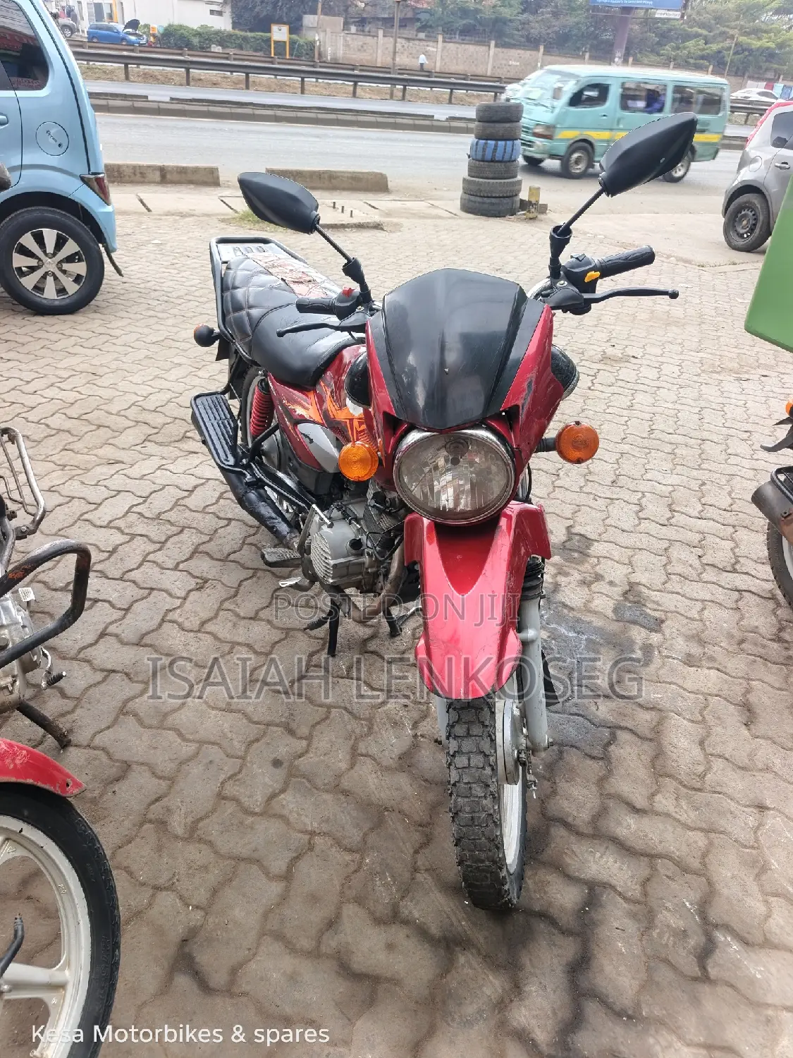 TVS HLX Plus ES 2022 Red