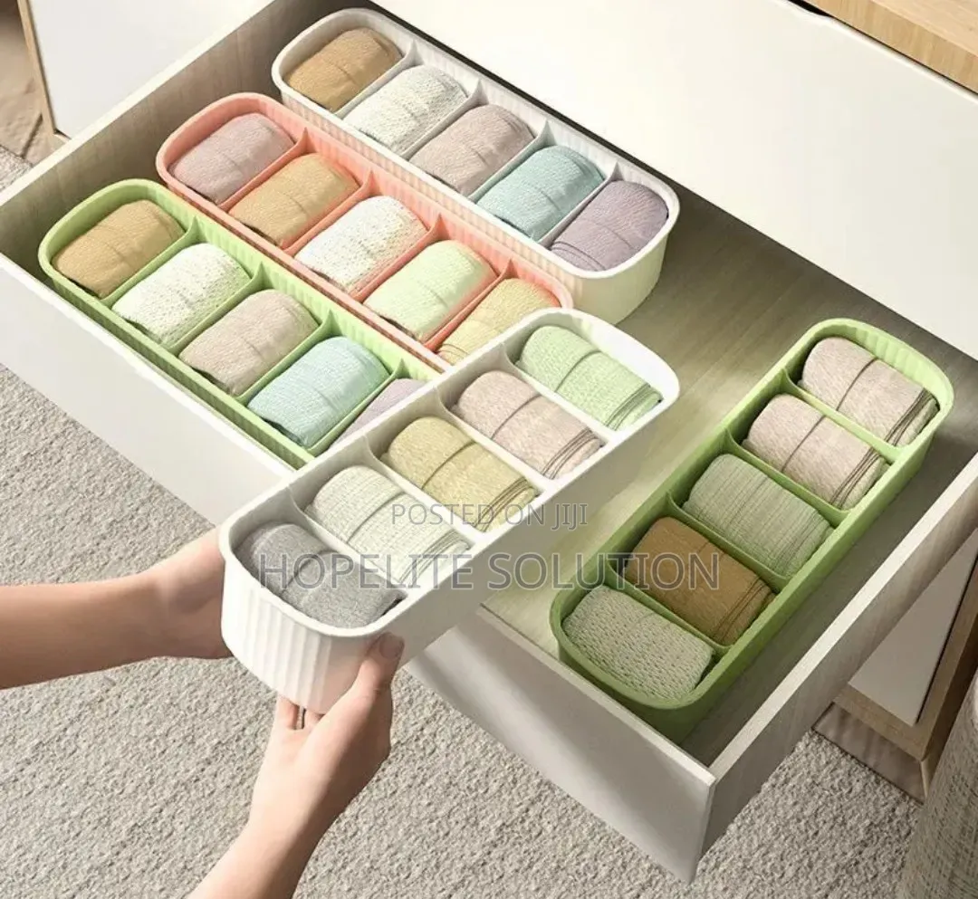 Plastic 5 Compartment Organizer