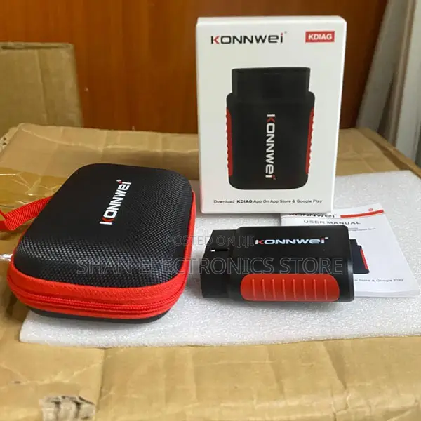 KDIAG Konnwei Bluetooth OBD2 Reader _ Automotive Error Scanning