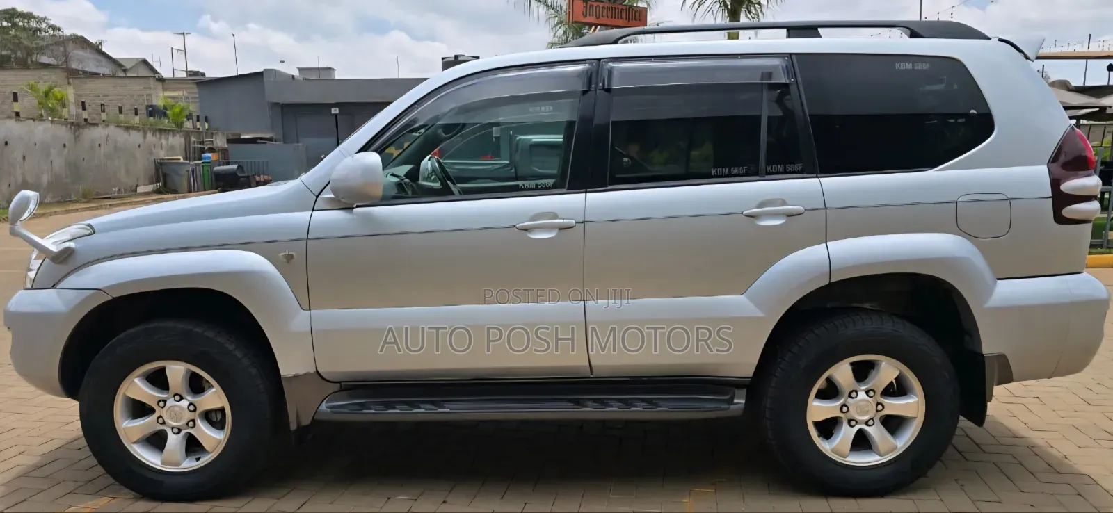 Toyota Land Cruiser Prado 2004 Silver