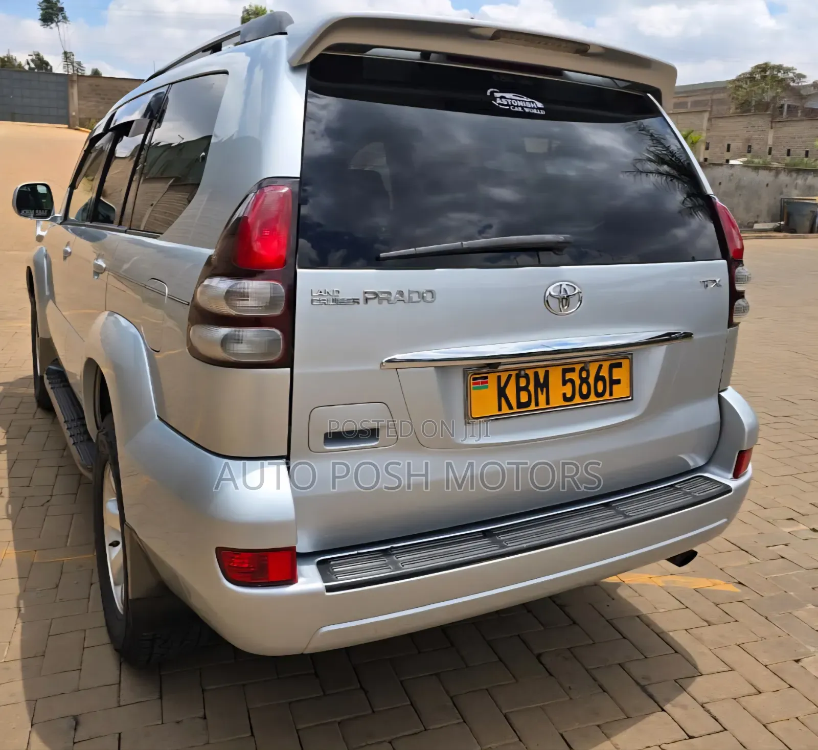 Toyota Land Cruiser Prado 2004 Silver