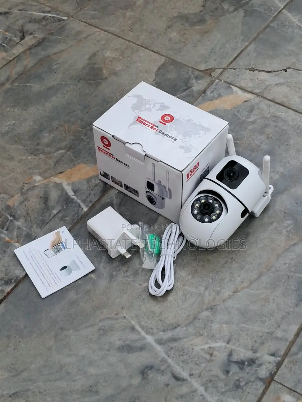 V380 Pro WiFi Outdoor Camera With Pan and Tilt Function