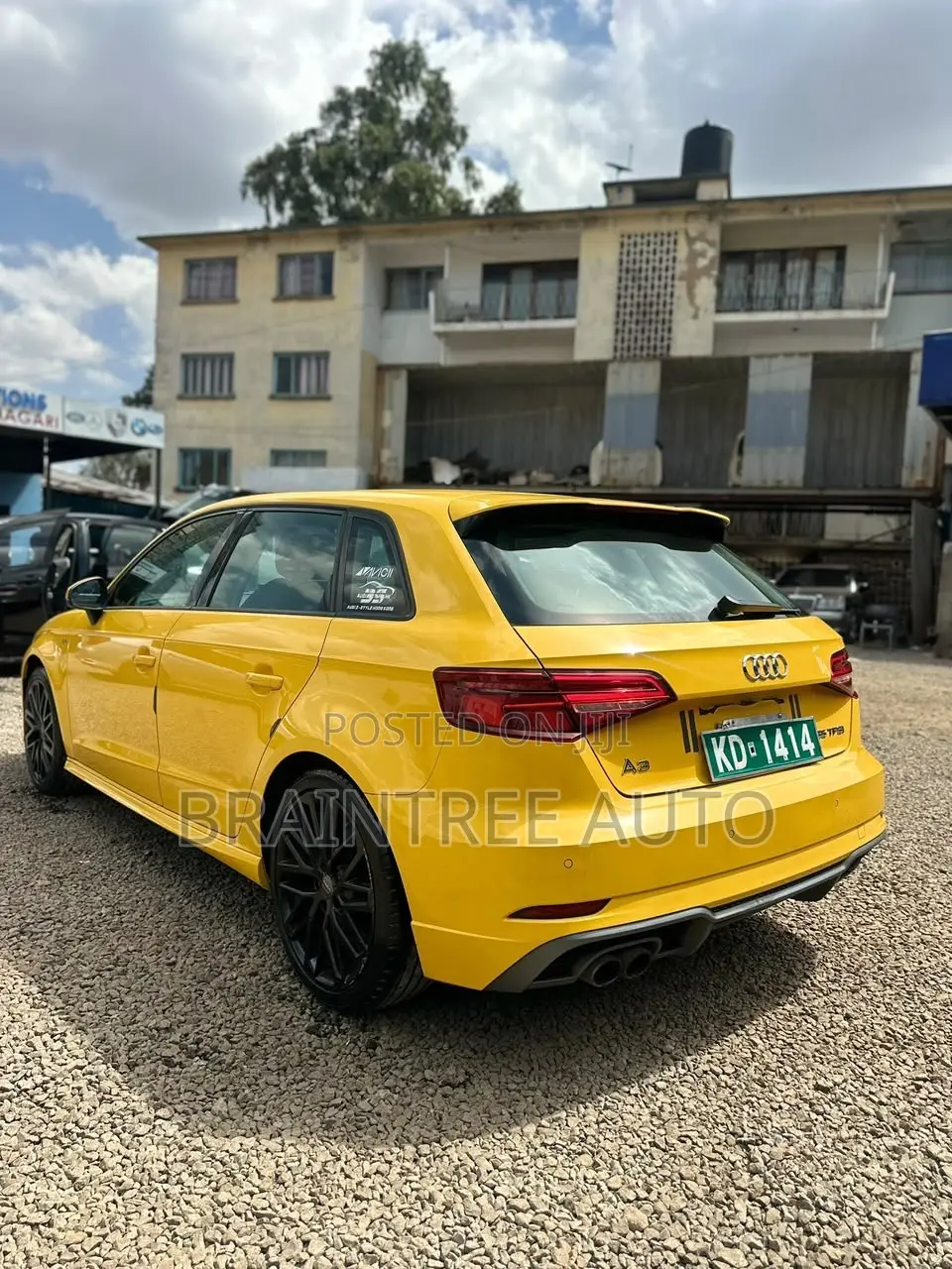 Audi A3 2019 Yellow