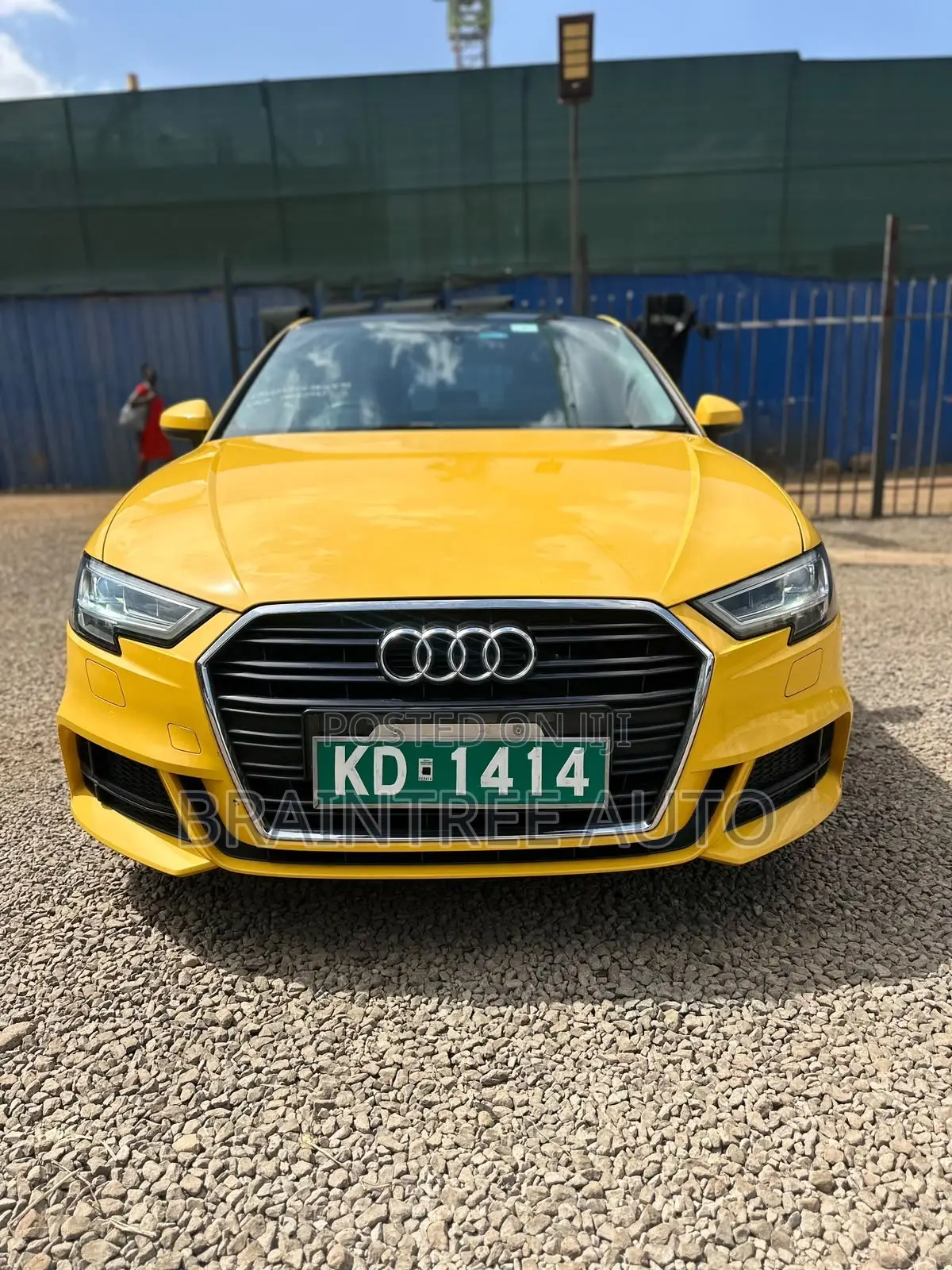 Audi A3 2019 Yellow