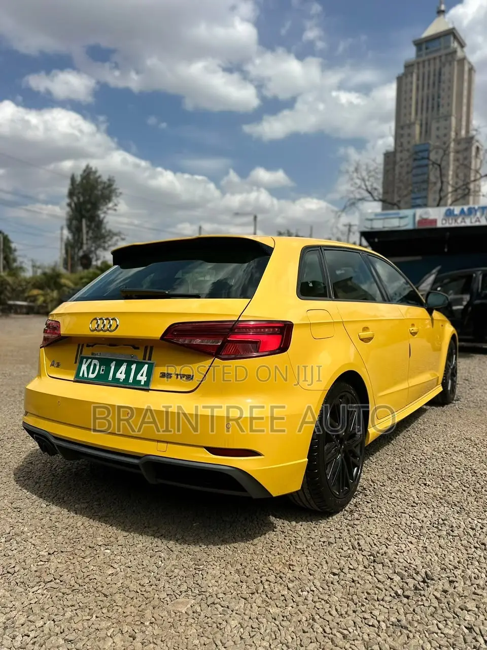 Audi A3 2019 Yellow
