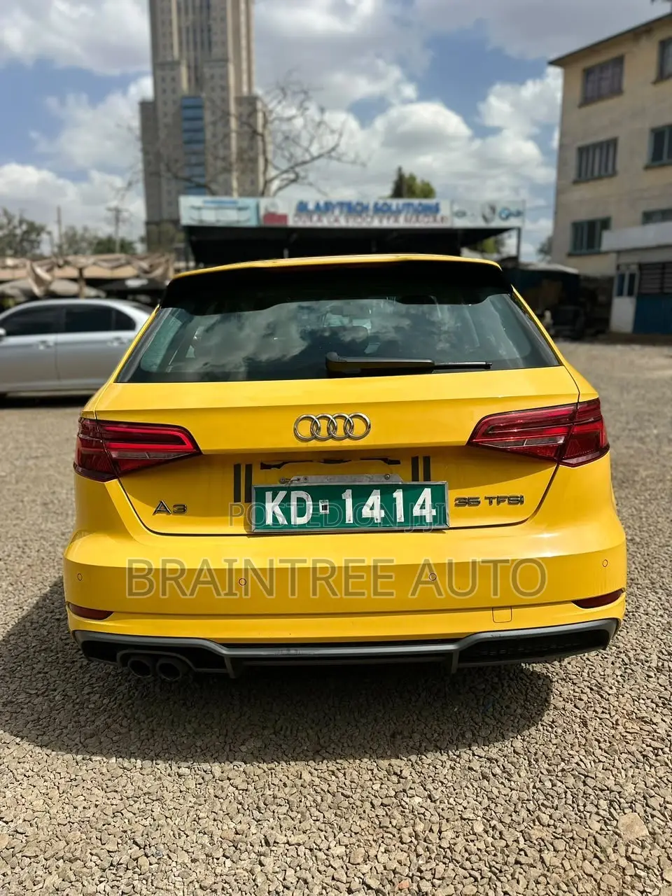 Audi A3 2019 Yellow