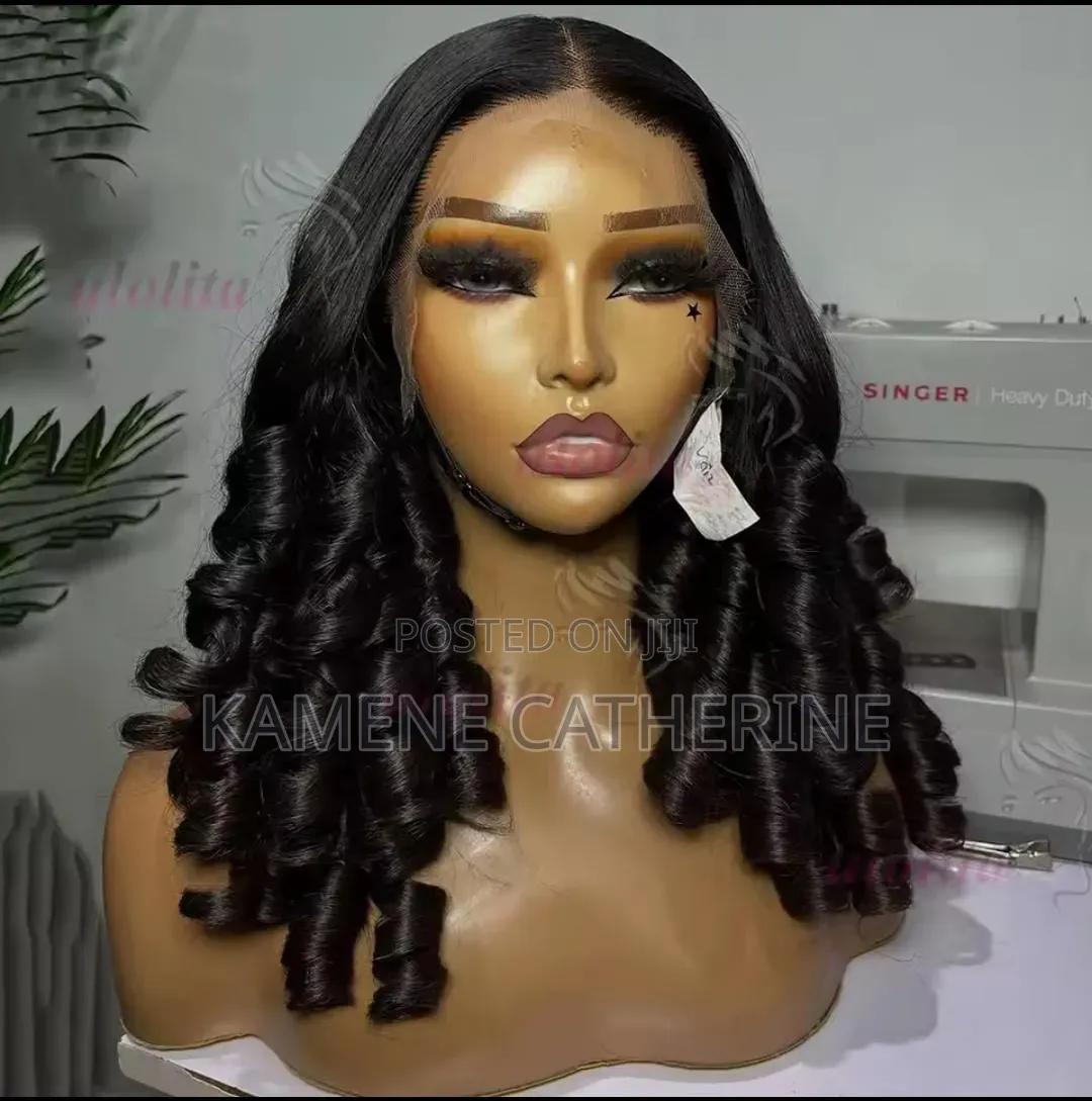 Human Blend Frontal Wig
