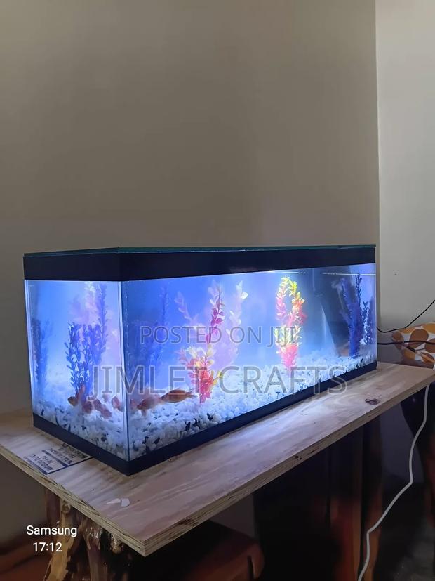 Black Desktop Aquarium - main view