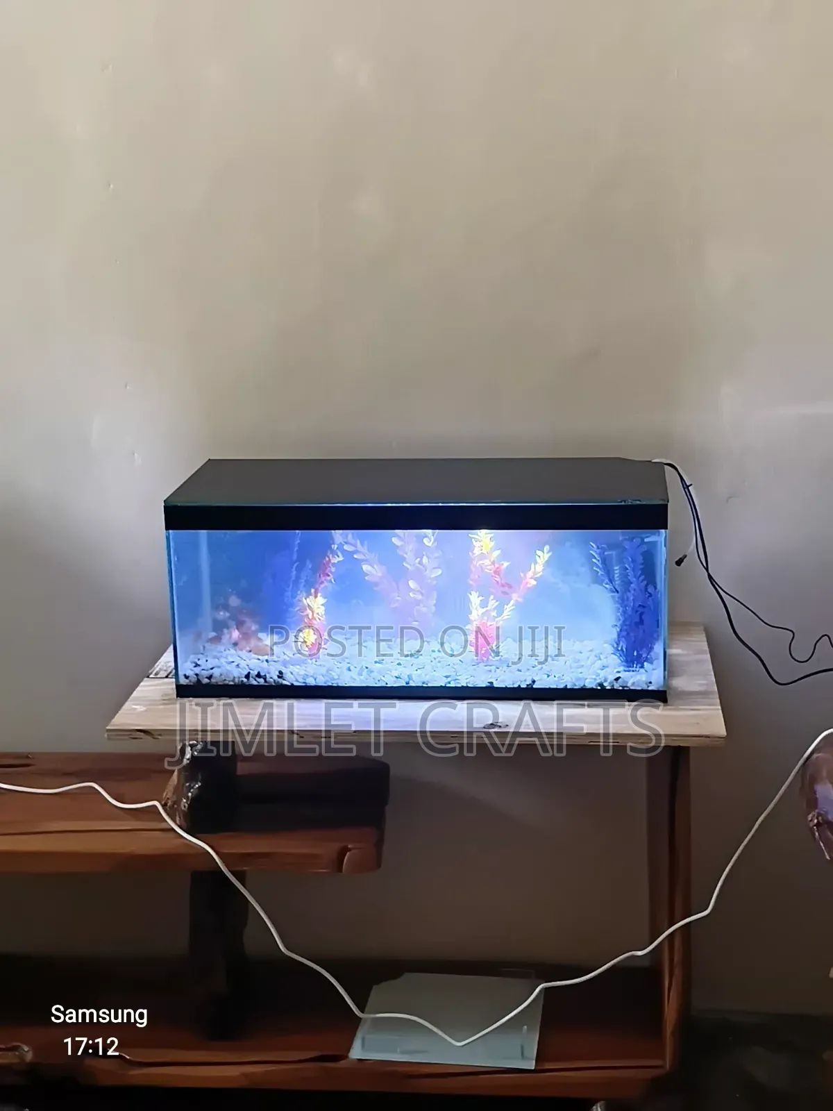 Black Desktop Aquarium