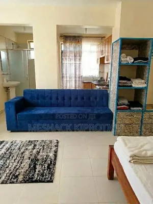 3 Seater Royal Blue Velvet Sofa Set
