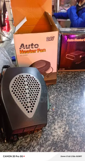 24v Portable Car Heater and Defroster Fan