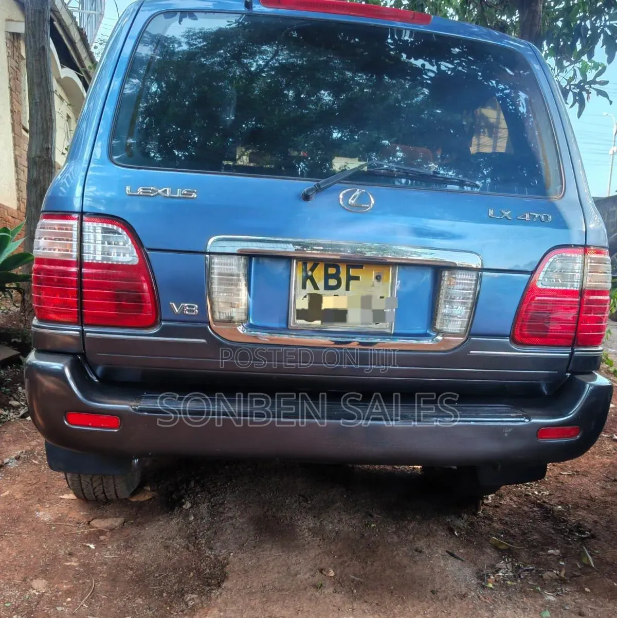 Lexus LX 470 AWD 2003 Blue