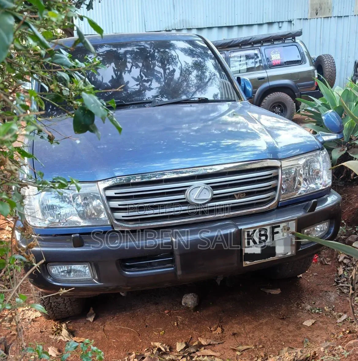 Lexus LX 470 AWD 2003 Blue