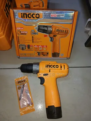 Ingco 12V Cordless Drill (20N·m, Model CDLI12456 )