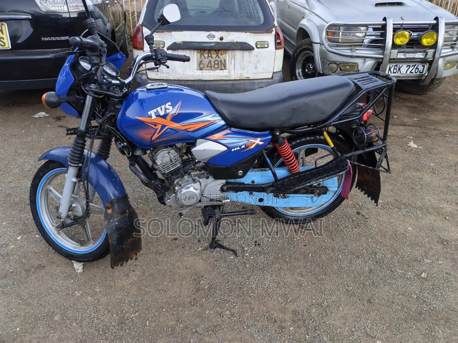 TVS HLX Plus ES 2022 Blue