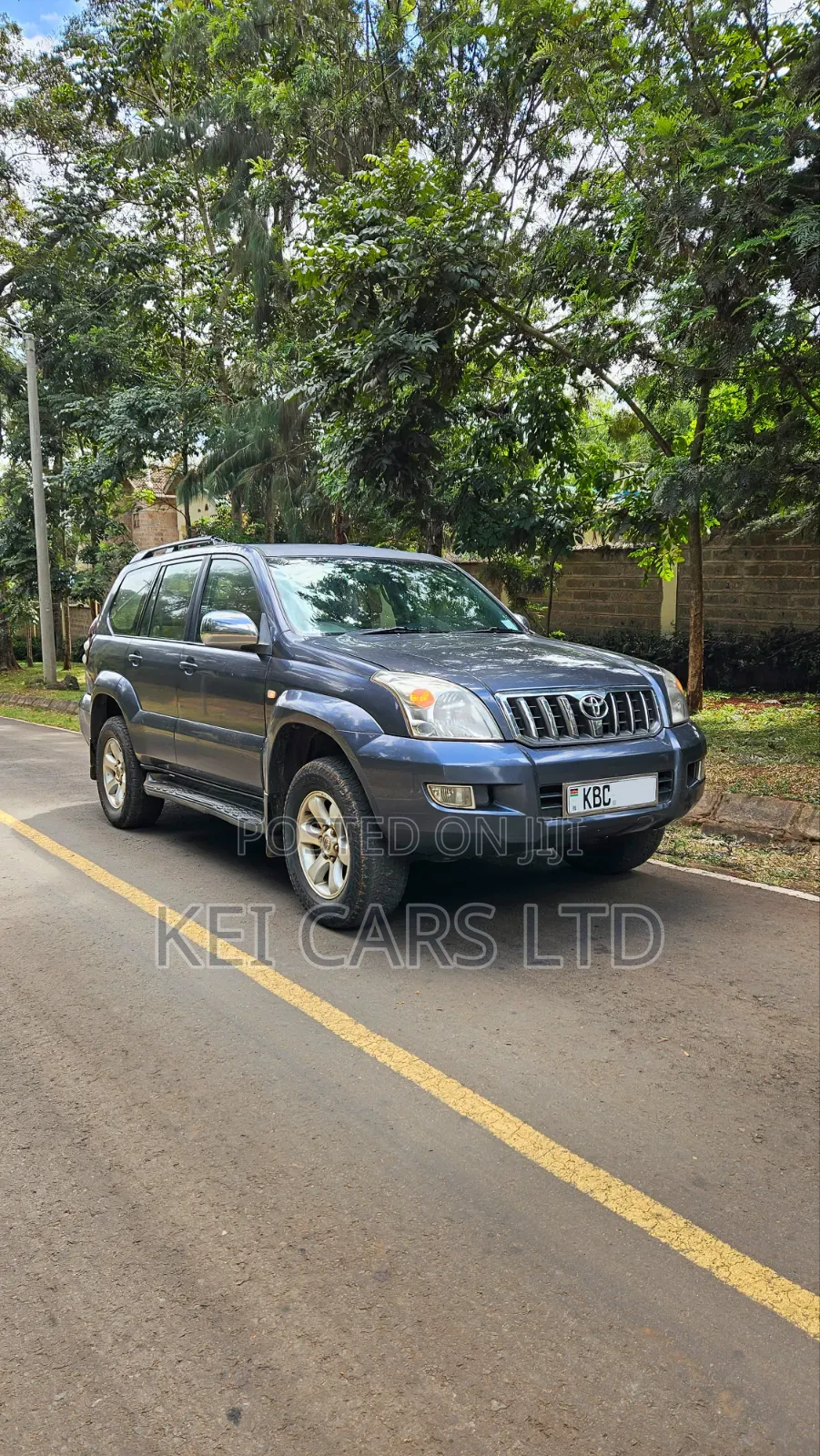Toyota Land Cruiser Prado 2008 Gray