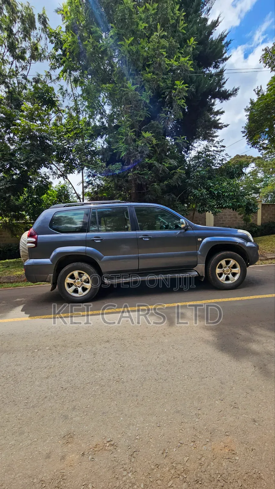 Toyota Land Cruiser Prado 2008 Gray