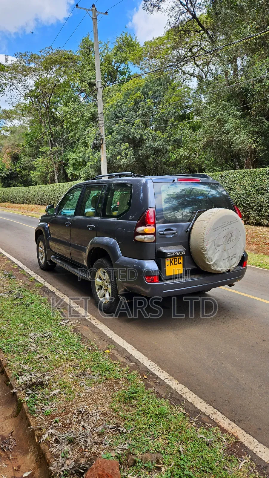 Toyota Land Cruiser Prado 2008 Gray