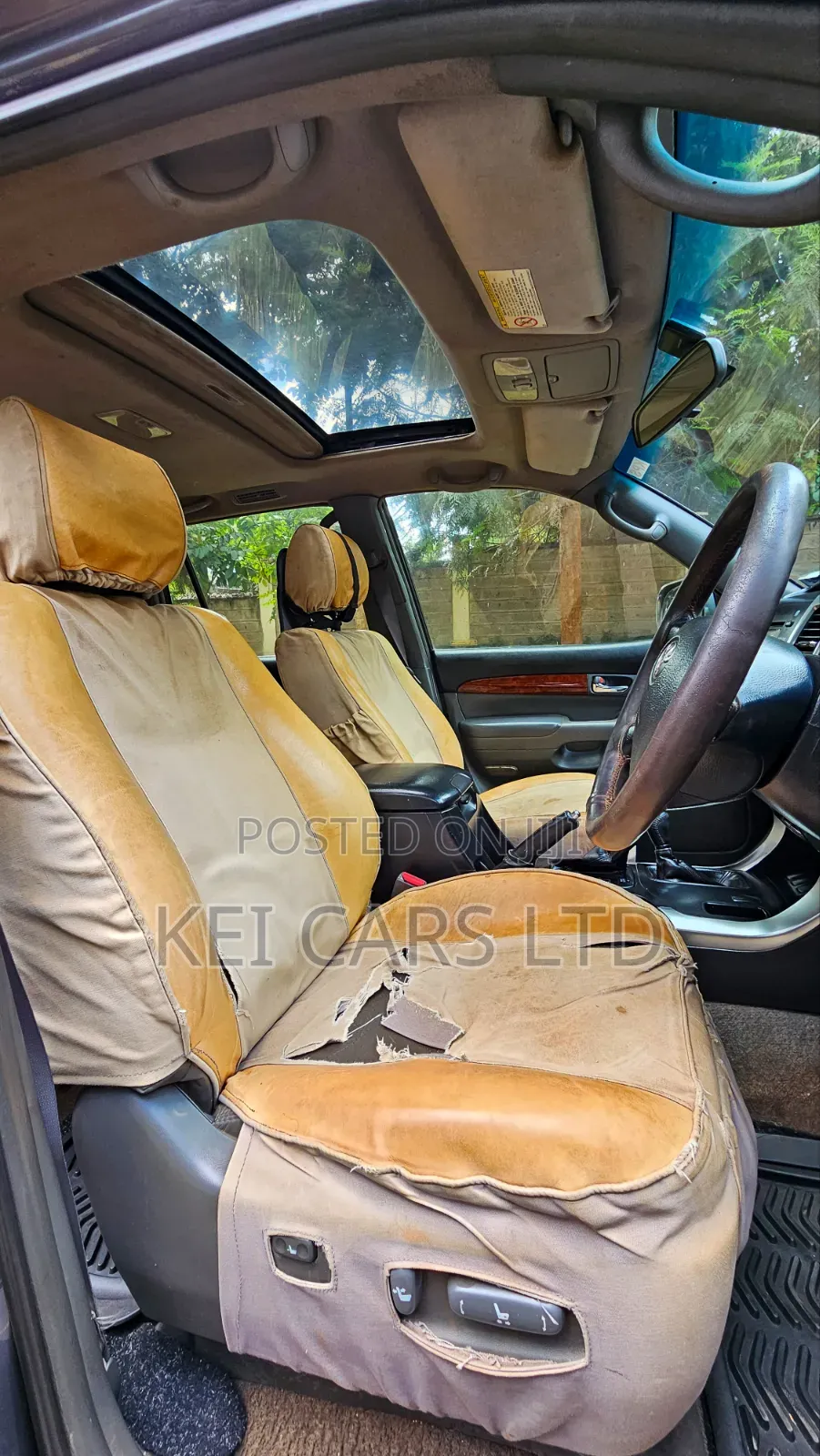 Toyota Land Cruiser Prado 2008 Gray