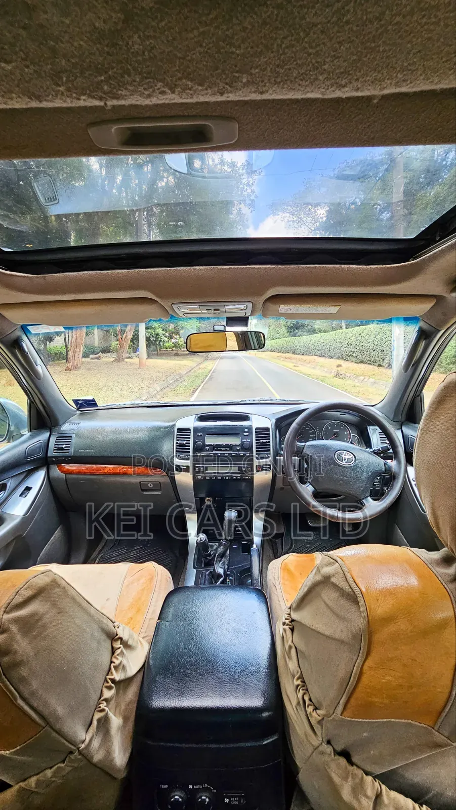 Toyota Land Cruiser Prado 2008 Gray