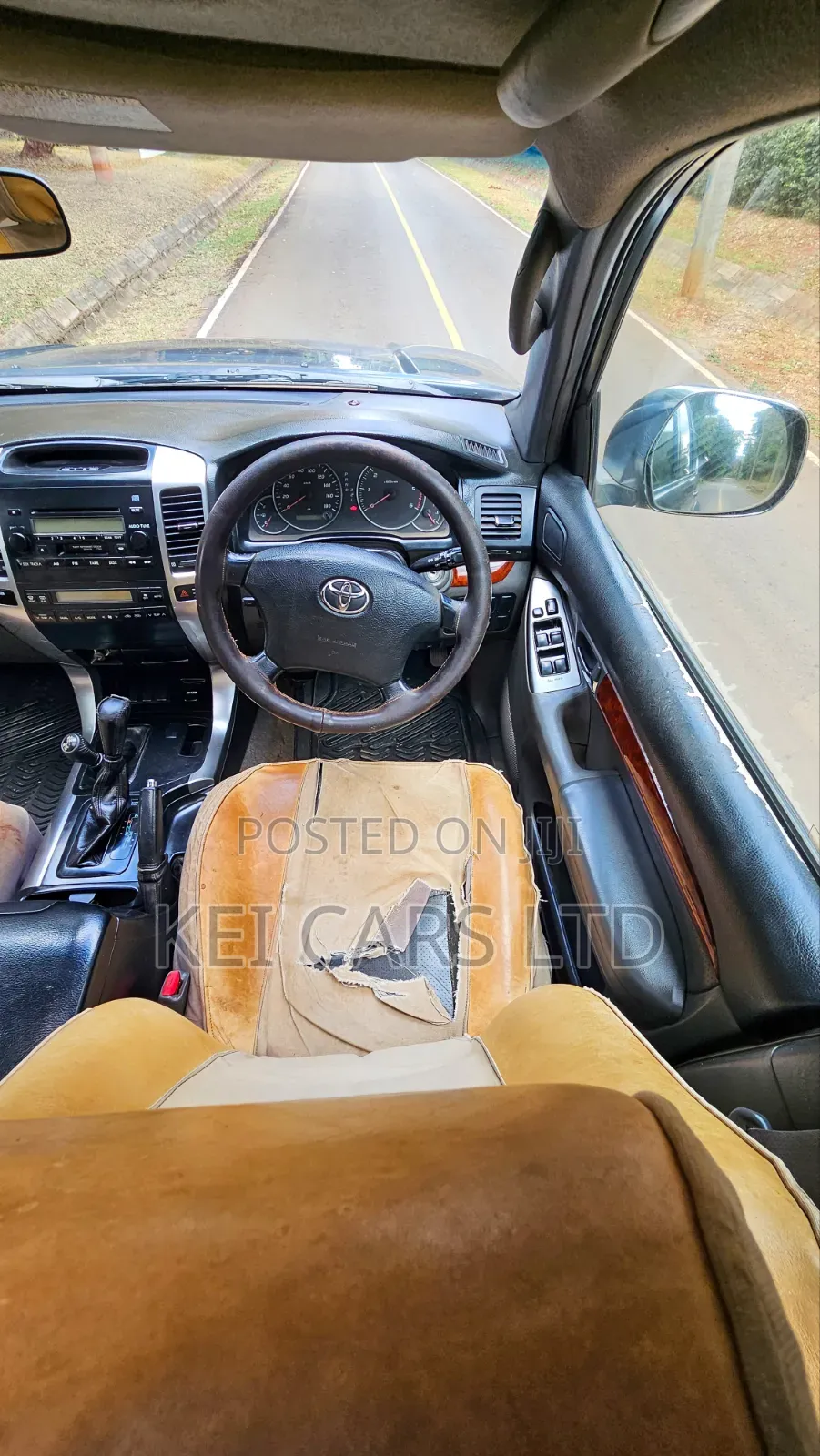 Toyota Land Cruiser Prado 2008 Gray