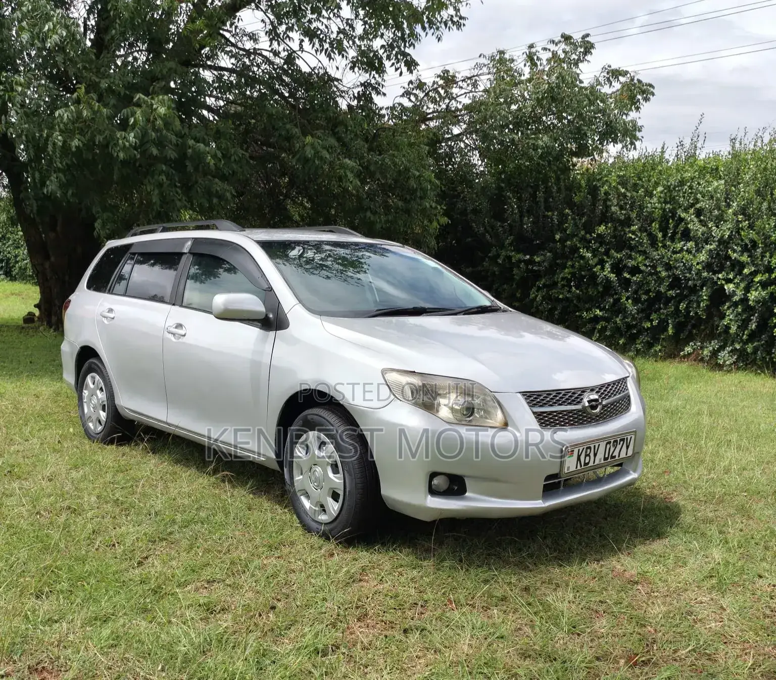 Toyota Corolla Fielder 2007 Silver