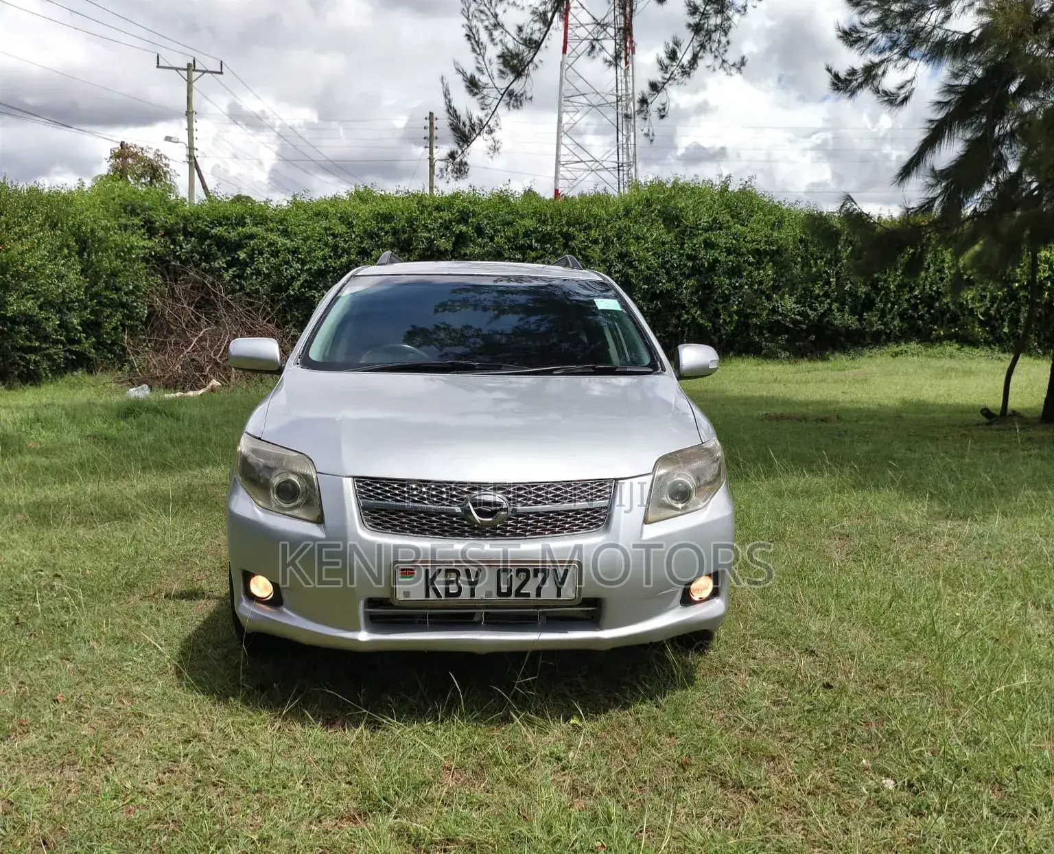 Toyota Corolla Fielder 2007 Silver