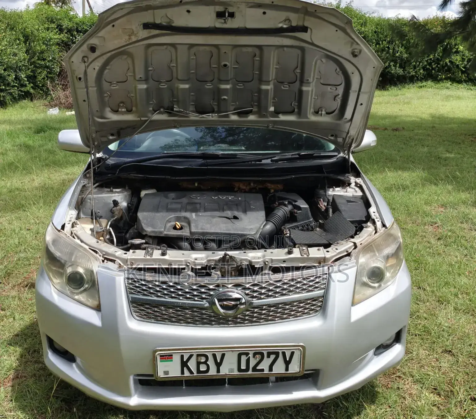 Toyota Corolla Fielder 2007 Silver