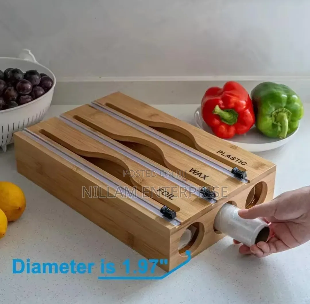 Wall Mounted Tripple Foil and Wrap Dispenser