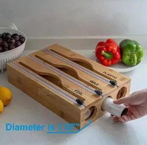 Wall Mounted Tripple Foil and Wrap Dispenser
