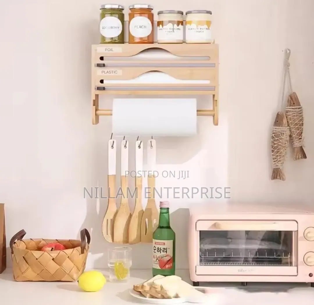 Wall Mounted Tripple Foil and Wrap Dispenser