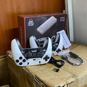 Plug and Play Design M22 Game Stick With Dual Controllers